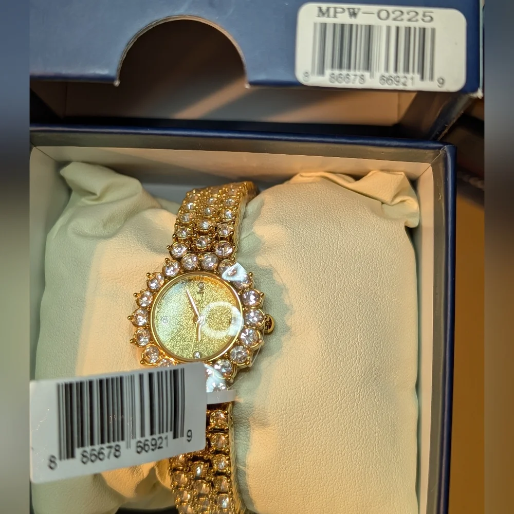 Montres Prestige Gold Watch NWT